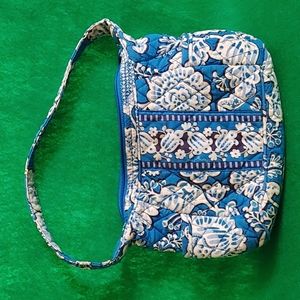 Vera Bradley Blue Lagoon Floral Purse